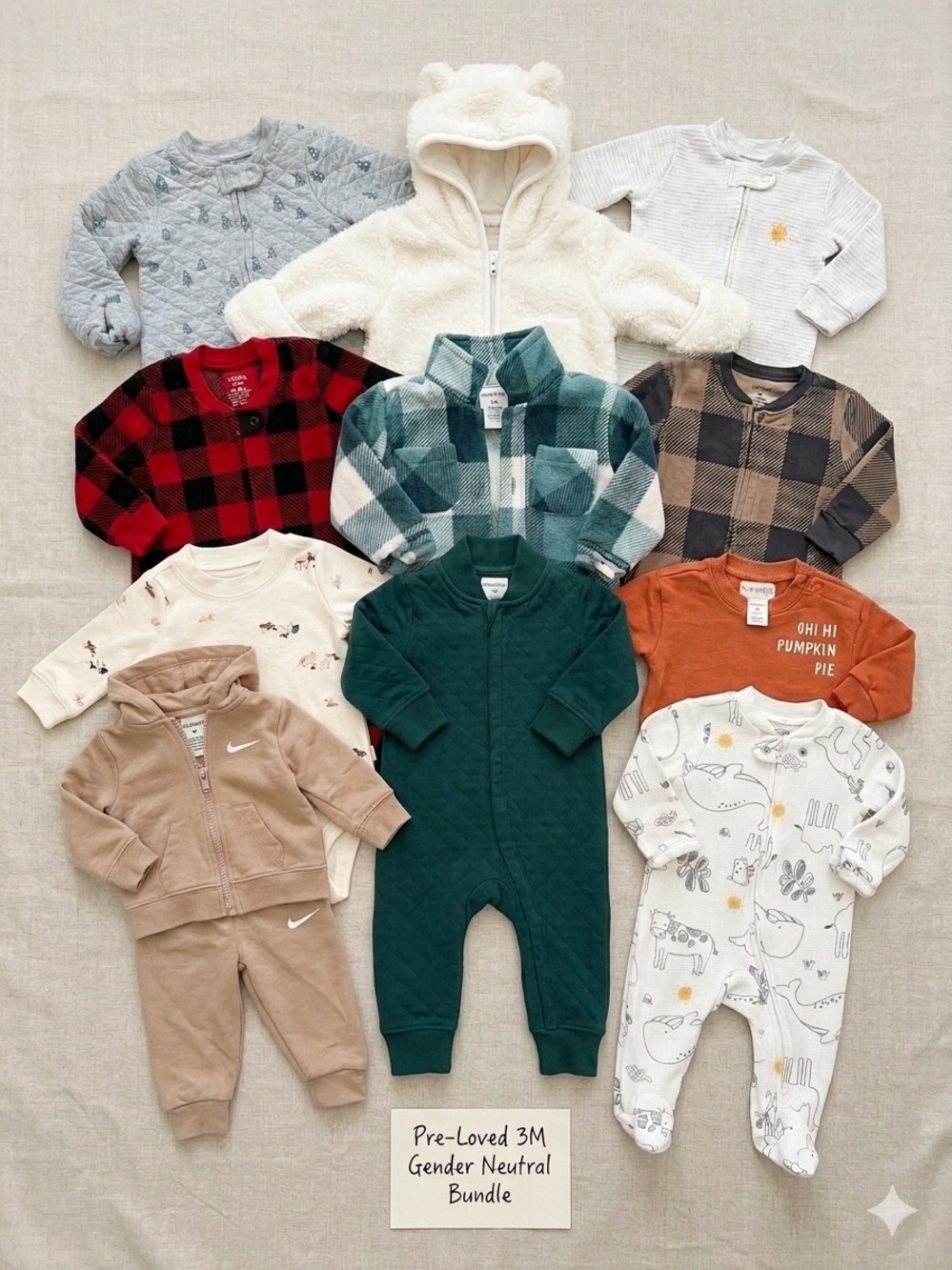 Gender Neutral 3M Cozy Starter Bundle Mixed Brands